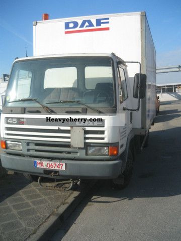 1998 DAF  45 160 cases 5m in Mannheim Truck over 7.5t Box photo