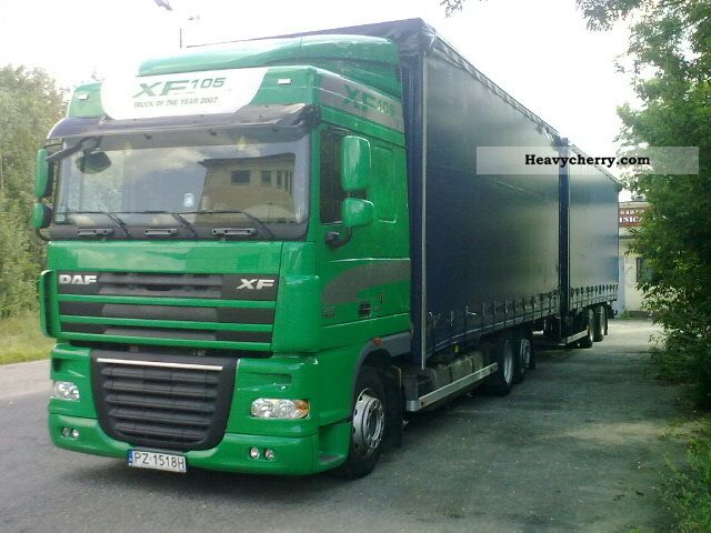 2007 DAF  XF 105 410 Truck over 7.5t Swap chassis photo