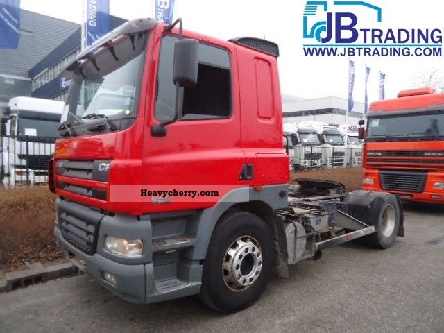 2002 DAF  85 CF 380 airco retarder Semi-trailer truck Standard tractor/trailer unit photo
