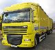 2007 DAF  XF 105 6X2 SPACECAB + przyczepa Truck over 7.5t Stake body and tarpaulin photo 1