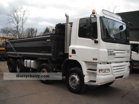 2004 DAF  CF 85.340 RHD trucks Truck over 7.5t Tipper photo