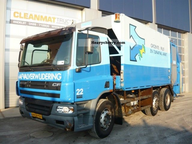 2002 DAF  FAG 75 CF 250 Truck over 7.5t Refuse truck photo