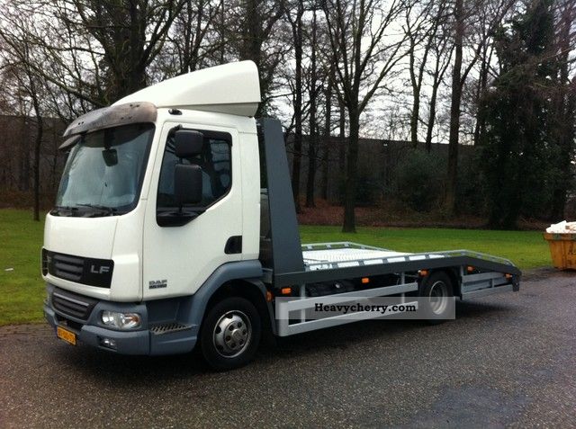 2007 DAF  LF45-180 euro4 Automaat Truck over 7.5t Car carrier photo
