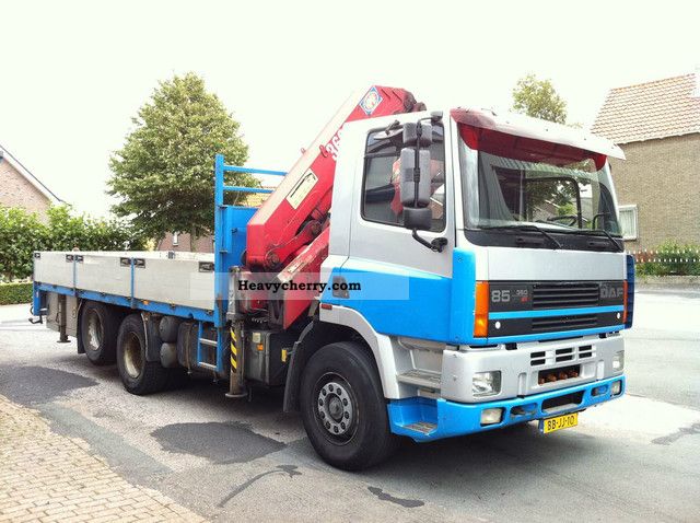 1994 DAF  FAS85/360-6X2 Truck over 7.5t Truck-mounted crane photo