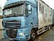 2008 DAF  FAXF 105 410 Truck over 7.5t Stake body and tarpaulin photo 3