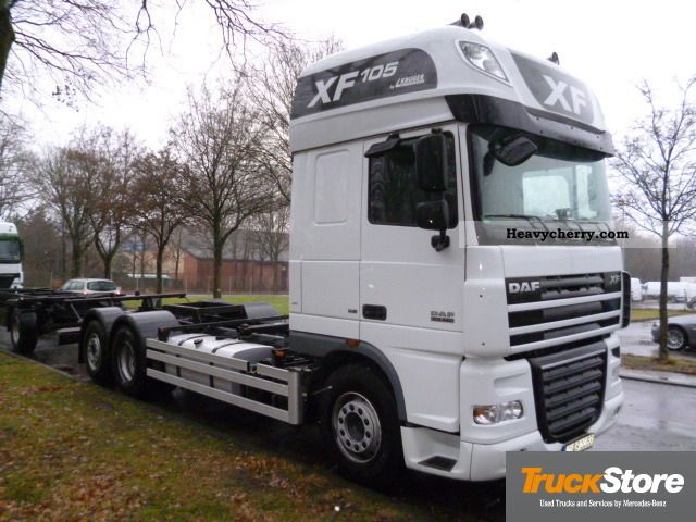 2008 DAF  XF105.460 BDF AHK Air Truck over 7.5t Swap chassis photo