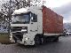 2001 DAF  XF 95 430, Retarder, EURO 3, spring + air Truck over 7.5t Stake body and tarpaulin photo 1
