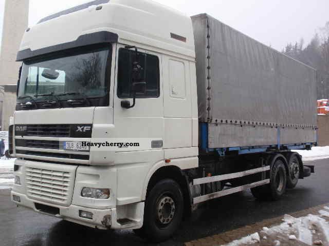 2005 DAF  95XF430 superspacab Truck over 7.5t Swap chassis photo