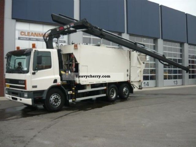 2002 DAF  FAS 75 CF 250 Truck over 7.5t Refuse truck photo