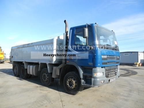 2003 DAF  CF 340 8x4 TIPPER ALU Truck over 7.5t Tipper photo