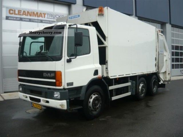 2001 DAF  FAG 75 CF 290 Truck over 7.5t Refuse truck photo