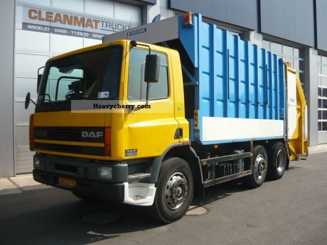 1998 DAF  FAG 75 CF 250 Truck over 7.5t Refuse truck photo