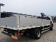 2008 DAF  LF55, PM CRANE OPEN PLATFORM WITH WALL SHELF Van or truck up to 7.5t Stake body photo 2