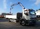 2008 DAF  LF55, PM CRANE OPEN PLATFORM WITH WALL SHELF Van or truck up to 7.5t Stake body photo 8