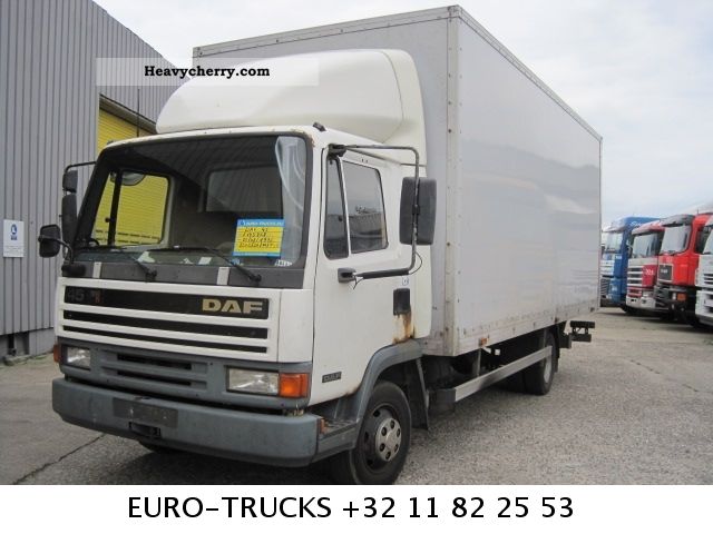 1996 DAF  45-160 Truck over 7.5t Box photo