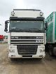 2003 DAF  XF 95.480 6x2 FRC cooling box + lift + trailer Truck over 7.5t Refrigerator body photo 2