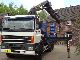 1998 DAF  AT 85 WC 330 6 * 4, euro2 / PALFINGER PK 24 500 Truck over 7.5t Car carrier photo 1