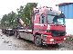 1995 DAF  95 430 6x2 / 4 short-long wooden crane LOGLIFT Truck over 7.5t Timber carrier photo 2