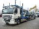 DAF  CF85.460 tractor with Rolfo car transporter 2008 Car carrier photo