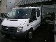 2012 Ford  FT350L Trend Double Cab AIR PLATFORM Van or truck up to 7.5t Stake body photo 1