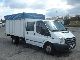 2008 Ford  Transit 350EL double cab pritsche plane + Van or truck up to 7.5t Stake body and tarpaulin photo 2