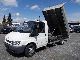 2001 Ford  TRANSIT TRUCK TIRES ZWILLING 3 SEATER AHK Van or truck up to 7.5t Tipper photo 2