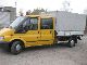 2005 Ford  Transit 90T330 DoKa 2,4 16-INCH WHEELS Van or truck up to 7.5t Stake body and tarpaulin photo 1