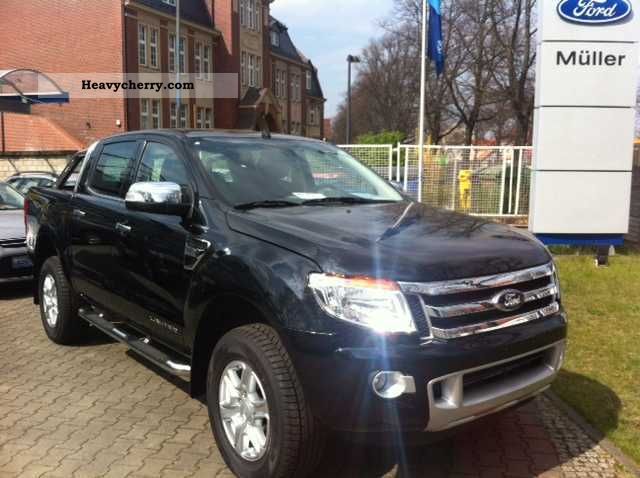 2012 Ford  Ranger DoKa, New model, leather, Navi, AHK Autm. Van or truck up to 7.5t Other vans/trucks up to 7 photo