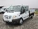 Ford  Transit FT350L flatbed truck crew cab 2.2 TDCi 2011 Stake body photo