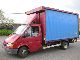 1996 Ford  Transit 2.5 TD LBW TWIN TIRE Van or truck up to 7.5t Stake body and tarpaulin photo 1