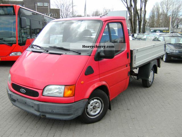 2000 Ford  Transit D Platform Van or truck up to 7.5t Stake body photo