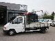 2000 Ford  Transit 190 L + DL-HMF crane Van or truck up to 7.5t Stake body photo 1