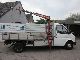 2000 Ford  Transit 190 L + DL-HMF crane Van or truck up to 7.5t Stake body photo 7