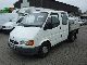 2000 Ford  Transit 2.5D 56kW Doppelkapiner 6 seater Van or truck up to 7.5t Stake body photo 7
