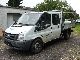 2008 Ford  Transit FT330, DoKa, air, power, Standhzg., DPF Van or truck up to 7.5t Stake body photo 2
