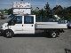 2004 Ford  Transit 2.4tdi DOKA125T330/ALU PLATFORM / 6 seater Van or truck up to 7.5t Stake body photo 11