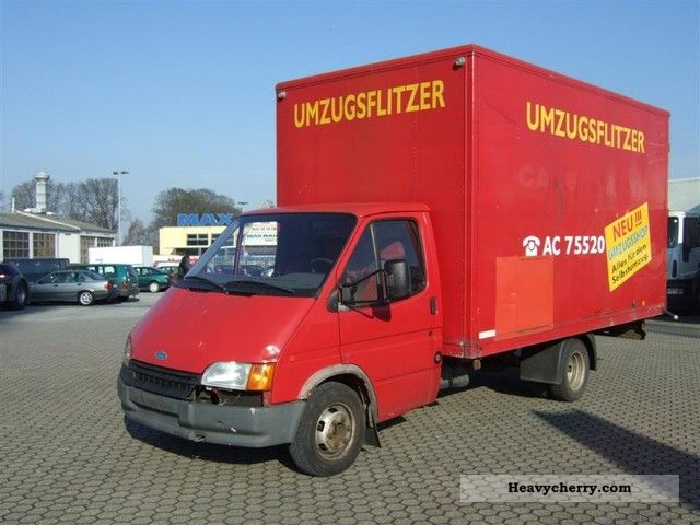 1991 Ford  Transit Möbelkoffer 3-seater Van or truck up to 7.5t Box photo
