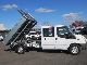 2012 Ford  Transit FT 350 Cross Platform three-way tipper. Van or truck up to 7.5t Stake body photo 1