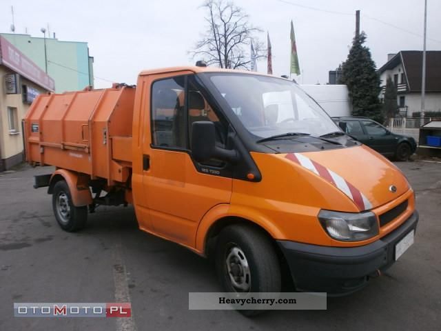 2004 Ford  Transit - Śmieciarka - 2004 Super garbage truck! Van or truck up to 7.5t Refuse truck photo