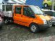 2012 Ford  Transit Doka / Flatbed 3.5 tons in orange / EU5 Van or truck up to 7.5t Other vans/trucks up to 7 photo 2