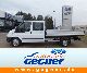 Ford  Transit FT350EL Doppelk trend. Flatbed with AHK 2012 Stake body photo
