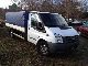 2009 Ford  Transit T 350 6 speed climate Van or truck up to 7.5t Stake body and tarpaulin photo 2