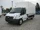 2011 Ford  Transit FT 300 flatbed DOKA 103kW Van or truck up to 7.5t Stake body photo 2