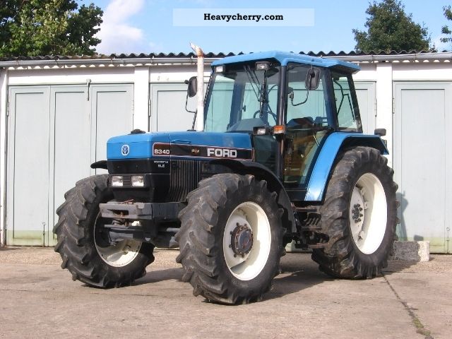 2011 Ford  New Holland 8340 tractor Agricultural vehicle Farmyard tractor photo
