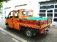 1991 Ford  Transit FT120 Doka flatbed trailer coupling Van or truck up to 7.5t Stake body photo 2