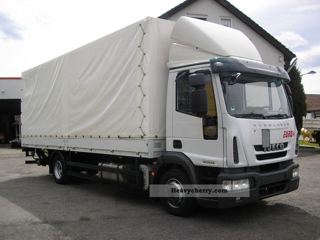2007 Iveco  ML120E22 L 24 +25 * + EURO.4 LBW +7.20 m + air + air * Truck over 7.5t Stake body and tarpaulin photo