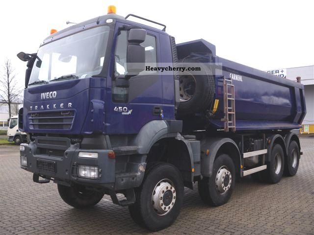 2007 Iveco  AD 410 T 45 W 8x8 Hardox-Stahlmulde/Schaltgetr. Truck over 7.5t Mining truck photo