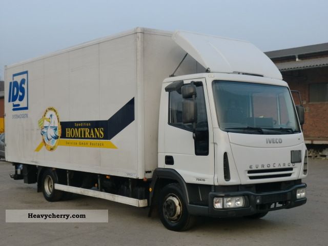 2007 Iveco  Euro Cargo 75E15 ML P / gears Truck over 7.5t Box photo