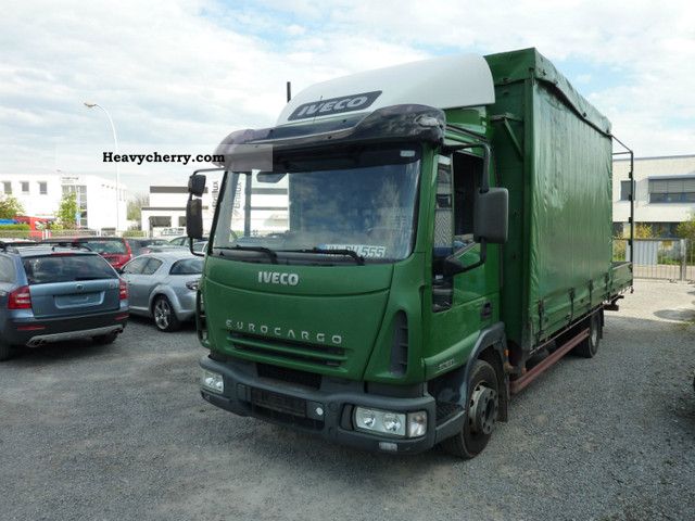 2003 Iveco  80E21 Van or truck up to 7.5t Stake body photo