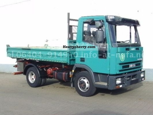 2002 Iveco  75 E 15 Van or truck up to 7.5t Tipper photo